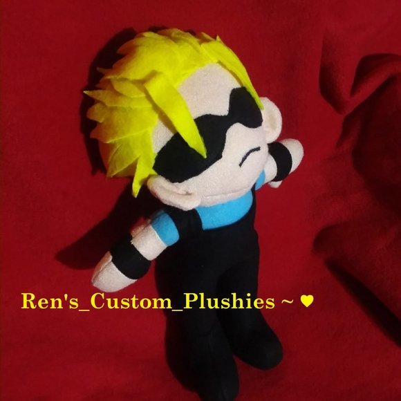 Custom Handmade Anime Manga Videogame Plushie Plush Resident Evil Cop Wesker! - Picture 2 of 3